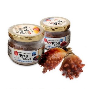 기타 바다내음 가득한 멍게 100g8병(양념멍게 4병+순살멍게 4병), 1세트