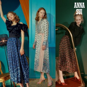 안나수이 8.[최초가 199000원] ANNA SUI 판타지아 플리츠 스커트 1종790248