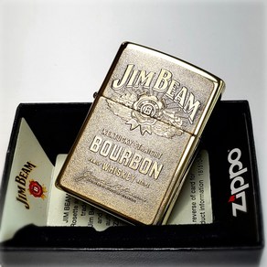 지포라이터 JIM BEAM LABEL EMBLEM 지포라이타 지포 지프라이터 지퍼라이터 zippo