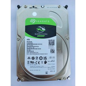 리퍼 SEGATE 바라쿠타 4TB HDD 데스크탑용