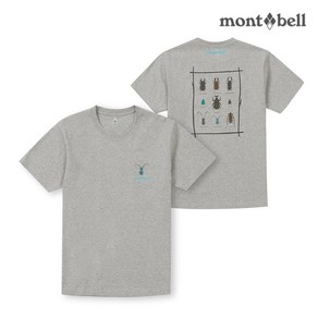 몽벨 남성 PS 코튼 721 라운드 반팔 티셔츠