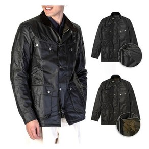 BARBOUR 바버 인터네셔널 듀크 남자 왁스자켓 블랙 MWX0337