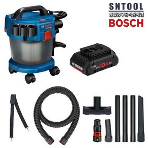 보쉬 GAS18V-10L 바퀴형 4.0Ah (1개) 정품충전기 SET 18V 무선 충전 공업용 청소기 세트 건습식 BOSCH