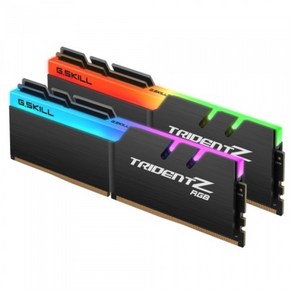 G.SKILL DDR4-4000 CL18 TRIDENT Z RGB 패키지 (32GB(16Gx2)), 2개