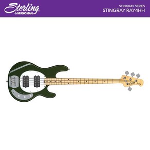 [STERLING] 스털링 STINGRAY 시리즈 베이스 / STERLING BY MUSIC MAN SUB RAY4HH OLIVE RAY4HH-OLV-M1, 1개