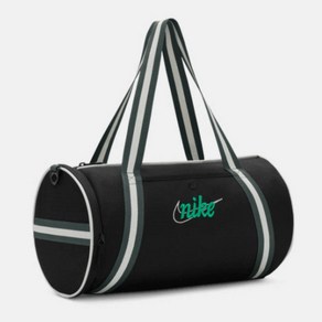 나이키 HERITAGE RETRO DUFFEL BAG 더플백 운동 헬스 짐백, black+geen, 1개