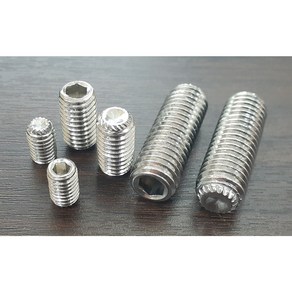 스텐304 무두렌치볼트 SETSCREW 무두볼트 세트스크류 M3x3mm외 사이즈, M5 x 0.8, 5mm, 1개