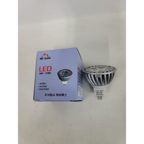 하이룩스 LED MR16 12V 3W 청색 국산 35 000시간, 1개