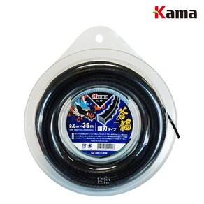 일산 KAMA 나일론끈 나일론줄 예초기날, 1개, NO105 꽈배기형 2.0mm_35m