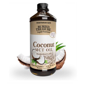 버리드 트레져 코코넛 MCT오일 473ml Buied Teasue Coconut MCT Oil, 1개