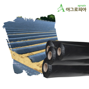 무공멀칭비닐 두께0.025mm 무 배추 마늘 양파 두꺼운 텃밭용 필름, 편폭100cm×길이100m(택배비포함), 1개