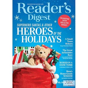 Reades Digest Usa 2024/25년12/1월호 (리더스다이제스트 미국판 월드매거진) - 당일발송