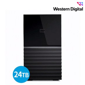 WD My Book Duo Gen2 스탠딩 데스크탑 외장하드 24TB, 단품