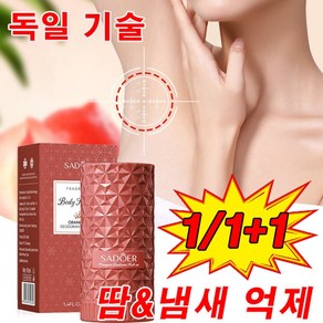 1/1+1겨드랑이냄새 제거 데오드란트 롤온 드라이 프레시 롤온타입 40ml, 오렌지1개, 2개