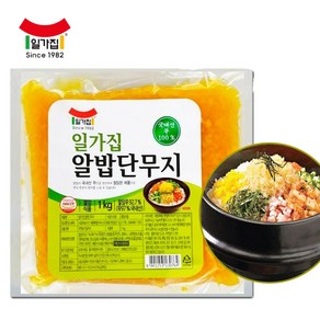 일가집 알밥단무지, 1kg, 6개