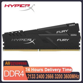 HypeX Memoia DDR4 데스크탑 컴퓨터 램 8GB 16GB 32GB 2133mhz 2400Mhz 2666Mhz, 2개