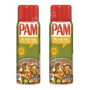 PAM 팜 올리브 오일 쿠킹 스프레이 0칼로리 제로칼로리 2개