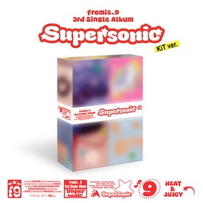 프로미스나인 - 싱글 3집 Supesonic (KiT ve.) 아웃박스+에어키트+포토카드(16종)+셀피 포토카드(랜덤 1종)