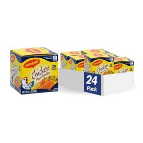 Maggi 치킨 맛 부용 큐브 20개 794g28온스 24개 팩, 2.8 Ounce (Pack of 1), 794g