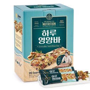 호정가 하루영양바 / 견과류 가득 프리미엄 뉴트리션바, 1개, 500g