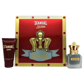 장 폴 고티에 향수 SCANDAL POUR HOMME by EDT 스프레이 1.7OZ 및 샤워 젤 2.5OZ, 1개