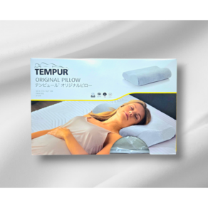 TEMPUR 템퍼 오리지날 베개(S M) 사이즈, 1개, 아이스그레이