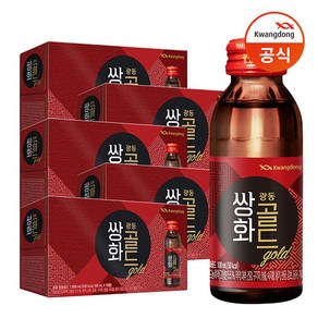 [광동직송] 쌍화골드 100ml x50병, 50개