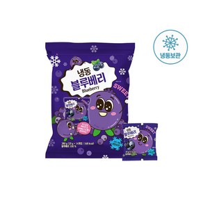 [자연원] 냉동블루베리(칠레) 280g(20g*14개입), 1개, 280g