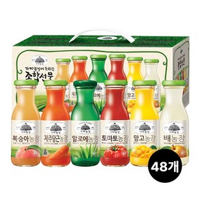 가야농장 꼬마병 종합선물세트 180ml x 12병 4SET, 가야농장 꼬마병 종합선물세트 1, 4세트