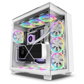 NZXT NZXT H9 Elite Matte White (미들타워)/케이스