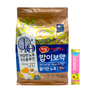 하림펫푸드 밥이보약 활기찬 노후 강아지 사료 (사은품), 1개, 2kg