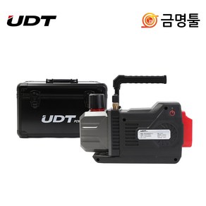 UDT UCVP-225BN 충전진공펌프 20V 본체 2.0cfm 1/4마력 2단압축 냉동기기 에어컨 냉매 흡입