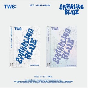 개봉앨범 포토카드 없음 I 투어스 (TWS) - 1st Mini Album Spakling Blue (2종 세트)