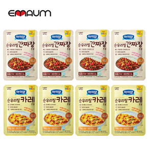 일동후디스 아이얌 순우리쌀 카레 파우더 80g + 간짜장 파우더 80g, 4세트