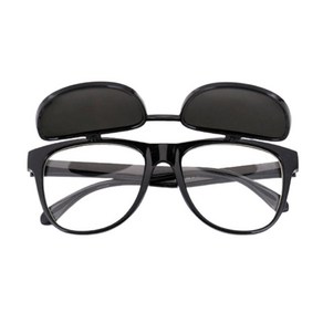 shangen 용접 커팅 용접기 안전 고글 안경 렌즈 뒤집기, 블랙, PVC, 1개