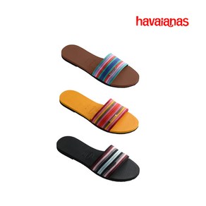 [하바이아나스 havaianas] 정품 여성 유 몰타 믹스 3컬러 여름 슬라이드 슬리퍼 (4147021)