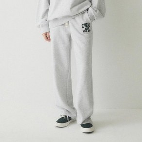 후아유 WHOAU Campus Lette Wide Pants WHTME4924USG