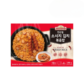 쟌슨빌 소시지 김치볶음밥, 10개, 250g