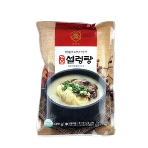 강남 얼큰 즉석탕국 7종세트/설렁탕 갈비탕 육개장 곰탕 장터국밥 뚝불고기 내장탕, 선택2.설렁탕 (600g x 7팩), 7개, 600g