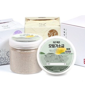 신안함초닷컴 [3년묵은신안천일염]모링가 소금 -300g, 실버, 1개