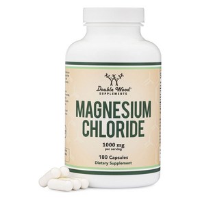 더블우드 Magnesium Chloide 1000mg 캡슐, 180정, 1개