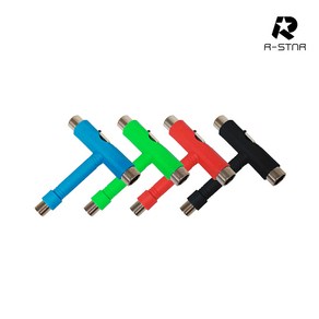[R-STAR] 롤링스타 스트릿 스케이트보드 롱보드 초보 입문용 아동부터 성인까지, 06. 보드용 전용 T툴, 색상랜덤, 1개