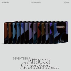 세븐틴 (SEVENTEEN) / CARAT ver Attacca 미니앨범 9집 (버전랜덤/PLD0102)