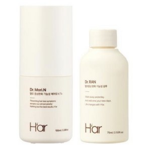 하아르 닥터모리엔 탈모토닉 100ml + 닥터란 샴푸 75ml, 1세트