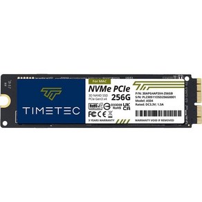 Timec 512GB Mac SSD Apple MacBook Ai 2013 2015 2017 Po iMac 2019 Mini 2014 호환, 256GB MAC SSD, 1개