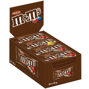 M&M'S 엠앤엠즈 초콜릿, 24개, 25g