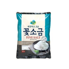 신송 꽃소금 500G, 6개