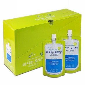 마시는 포도당 비타아미노 100ml 10포 블루베리맛 아미노산 비타민B 타우린, 1박스