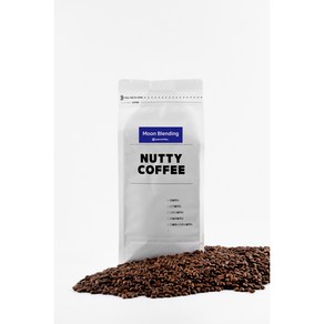 NUTTY COFFEE 문 블렌딩 원두커피 고소한원두, 홀빈(분쇄안함), 1kg, 1개