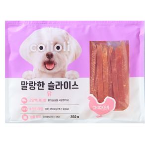 콜리올리 말랑한 슬라이스 (치킨) (350G), 3개, 350g